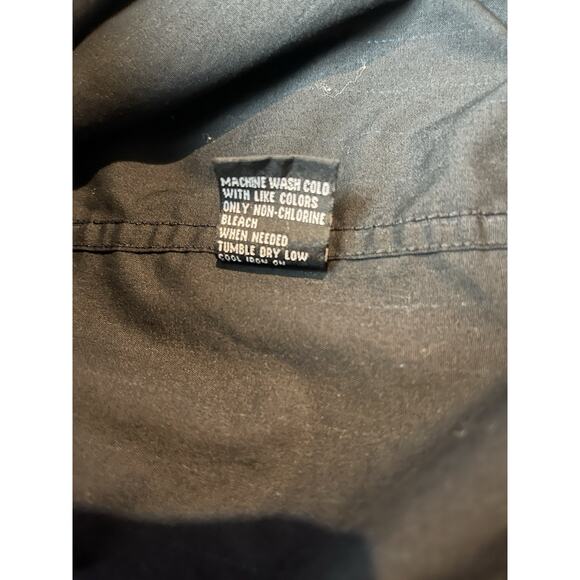 Drill Clothing Company Shirt Mens Size M Black Long Sleeve Button Up - Picture 6 of 11